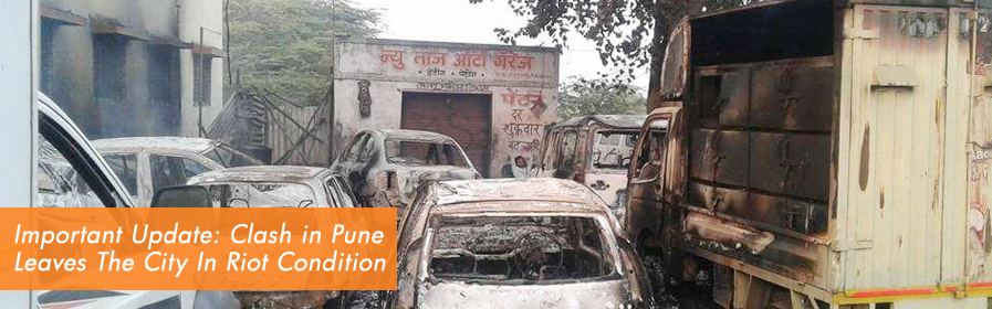 Clash in Pune Leaves The City In Riot Condition